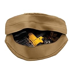 Rothco Canvas Tanker Style Tool Bag, 19” x 9” x