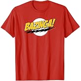 The Big Bang Theory Bazinga! Classic Logo Funny TV Show T-Shirt