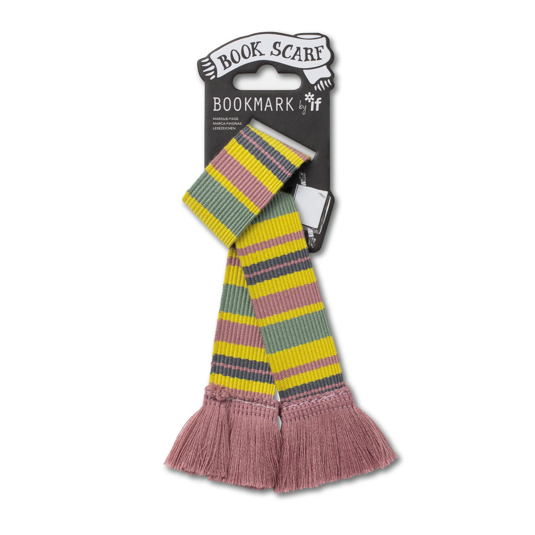 IF Book Scarf Bookmark - Pastel