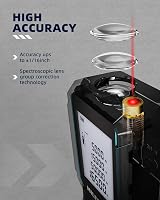 MiLESEEY D5T Laser Distance Meter 50M with 2 Spirit Bubbles, ±2mm view 2