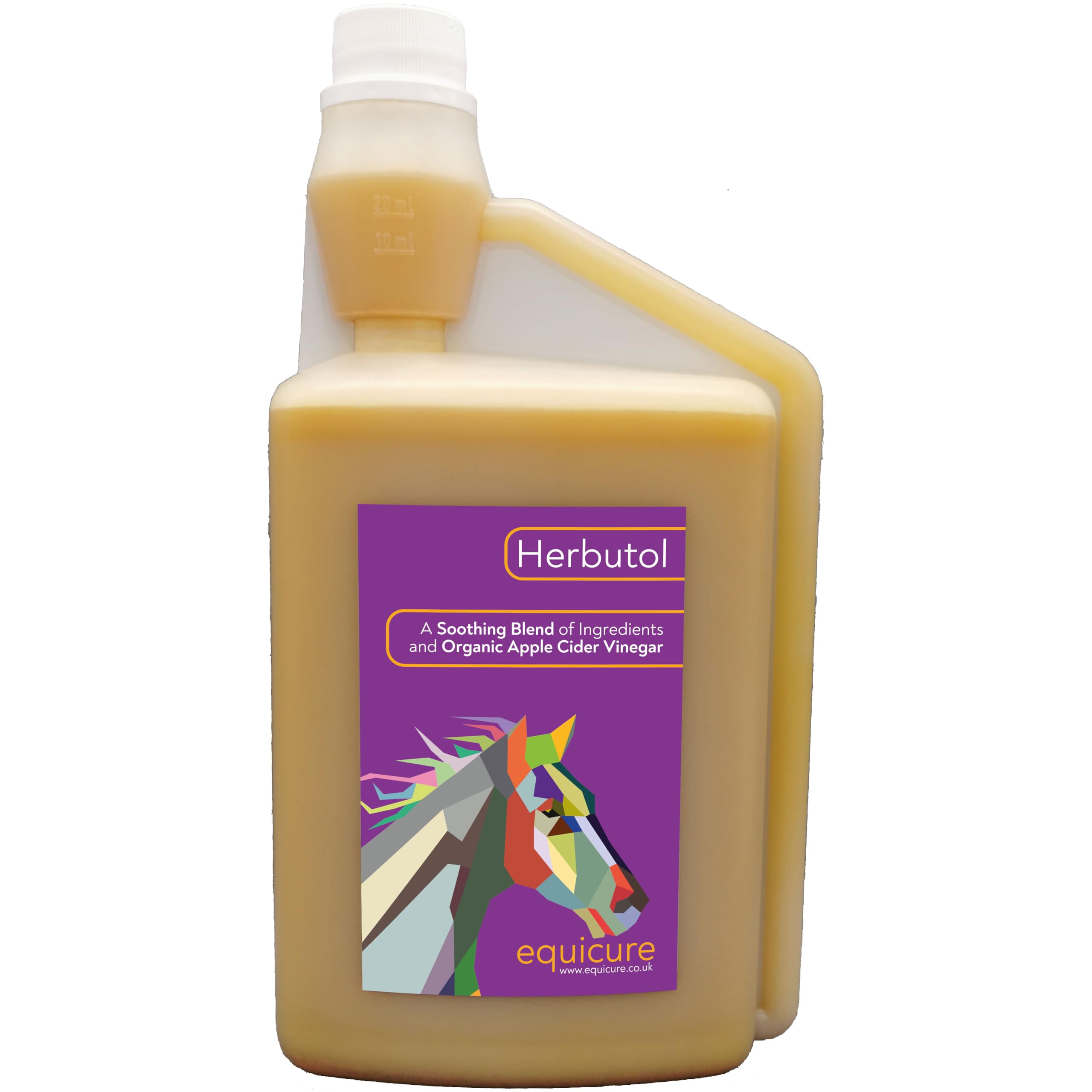 Equicure Herbutol - A Soothing Blend for Horse/Pony (1 Litre)
