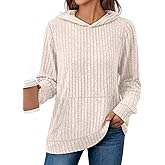 AUTOMET Womens Oversized Lightweight Hoodies Fall Fashion Sweaters 2025 Loose Fleece Sweatshirts Clothes with Pocket