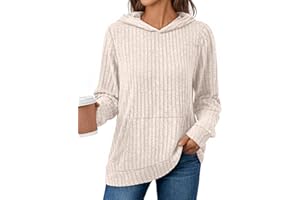 AUTOMET Womens Oversized Lightweight Hoodies Fall Fashion Sweaters 2025 Loose Fleece Sweatshirts Clothes with Pocket