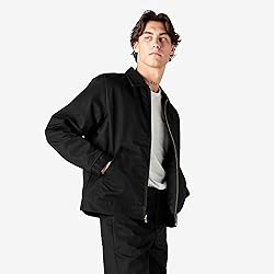Dickies Unlined Eisenhower Jacket, BLACK, M RG