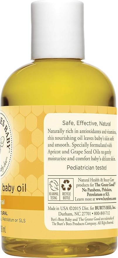 burt's bees baby oil