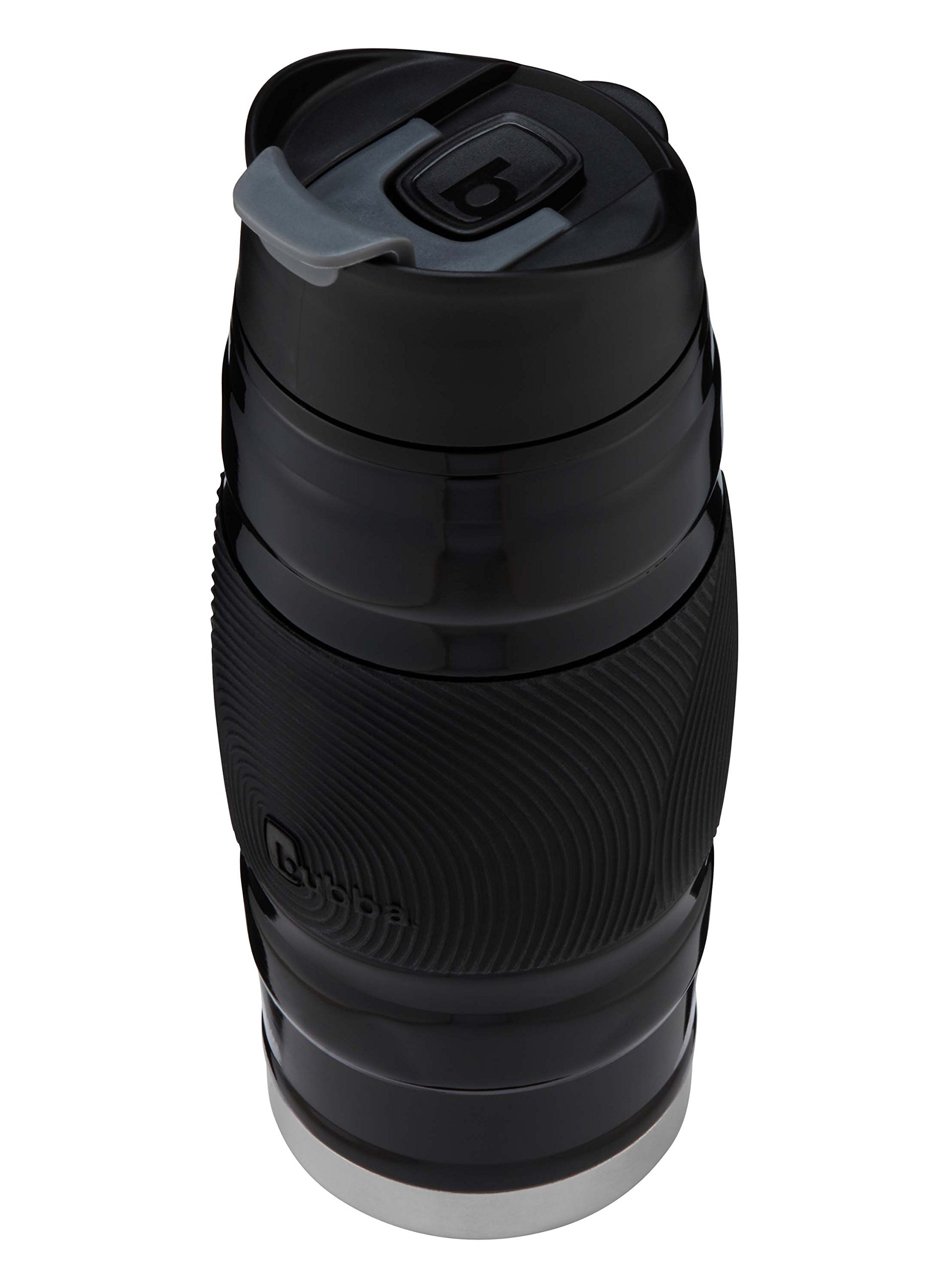 Bubba HERO Grip Insulated Stainless Steel Travel Mug, 16 oz, Black