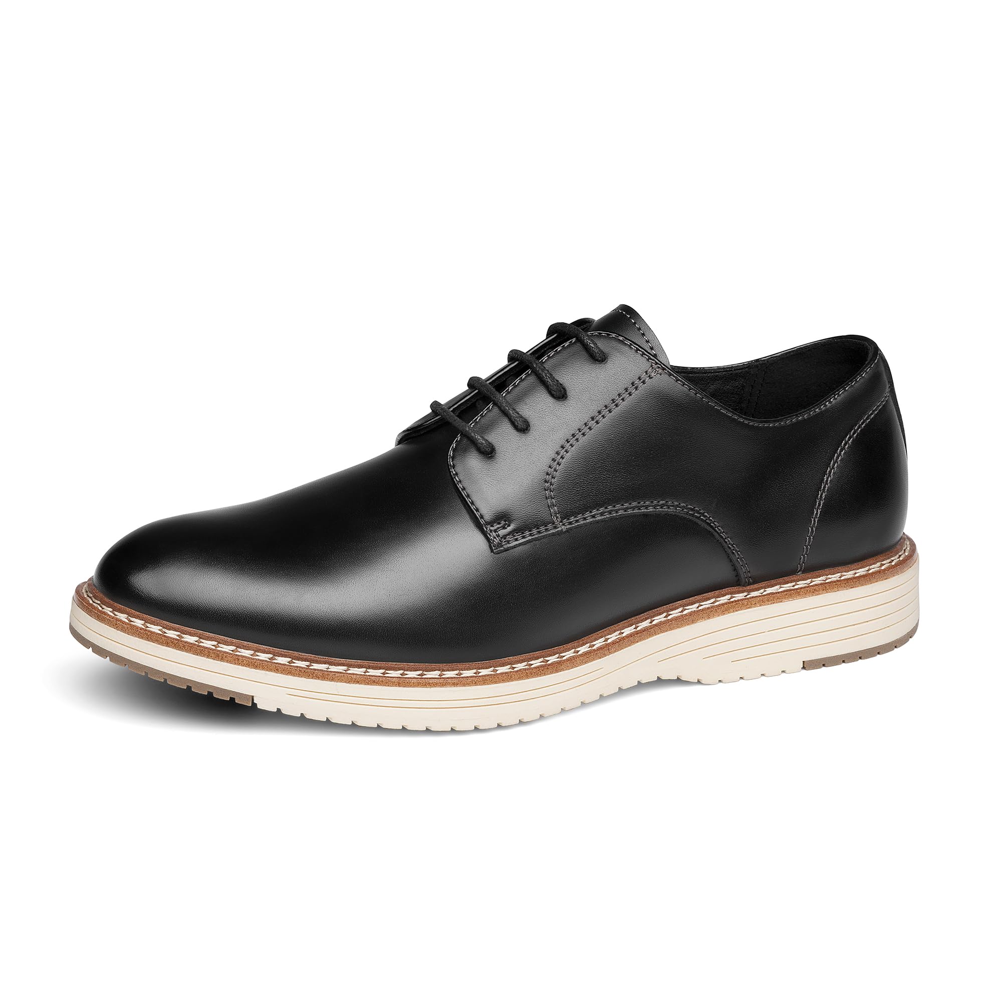 Men's Classic Derby Oxford Dress Shoes – Formal Business & Casual – Wide Sizes 6.5 To 15