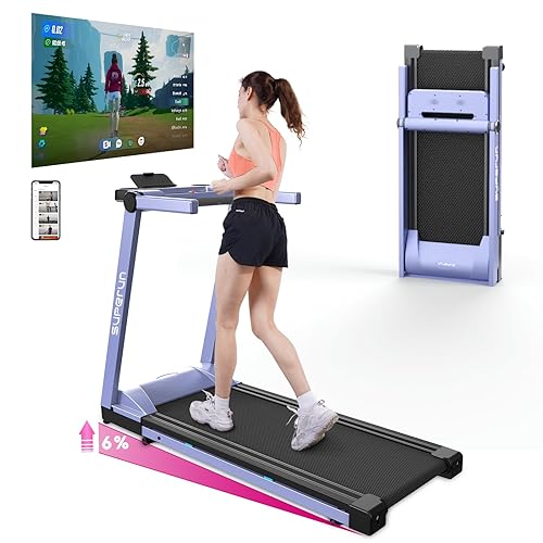 HP Superun Treadmill, 350LBS Capacity Treadmills for Home