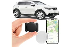 HONGTOP H GPS Tracker for Car, Vehicles etc, 1PCS Car Tracker Device Hidden with Magnetic Case, Works with Find My (iOS Only)