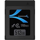 SABRENT Rocket CFX 512GB CFexpress Type B Memory Card R1700MB/s W1500MB/s (CF-XTBT-512)