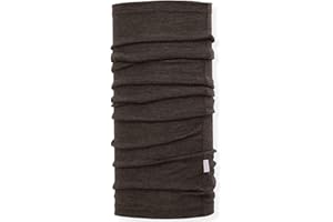 MERIWOOL 100% Merino Wool Ski Neck Gaiter Winter Neck Warmer for Women and Men