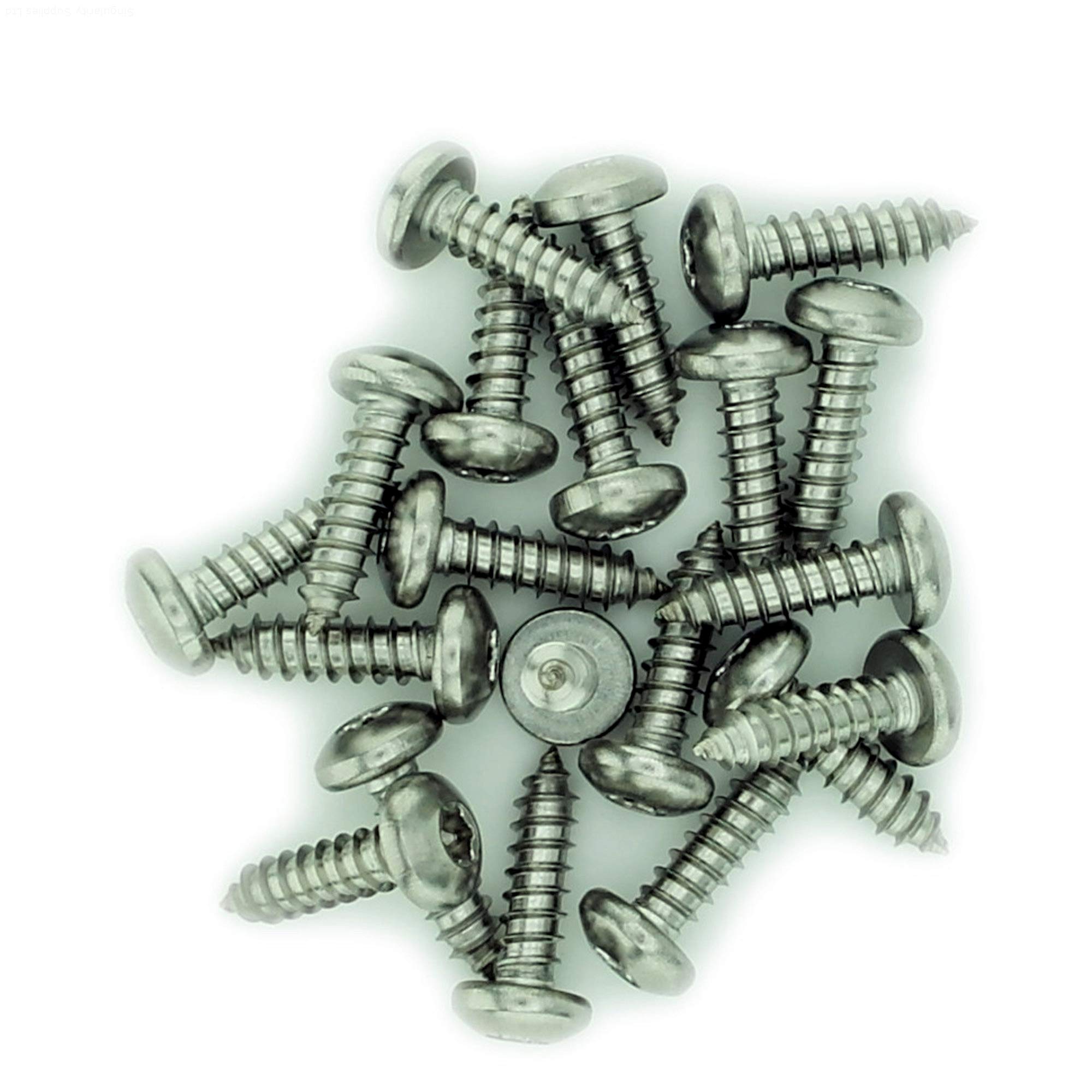 No.2 x 0.625 (2.2mm x 16mm) TX Pan Self-Tapping Screw - Stainless Steel (A2) (Pack of 20) โ image 1