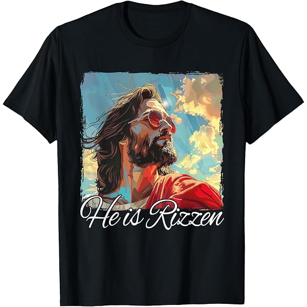 Amazon.com: Gym Lifting Ripped Muscles He is Rizzin Jesus