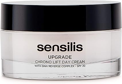 Sensilis Upgrade Chrono Lift Crema de Día Antiedad y Reafirmante, SPF20, 50 ml: Amazon.es: Alimentación y bebidas