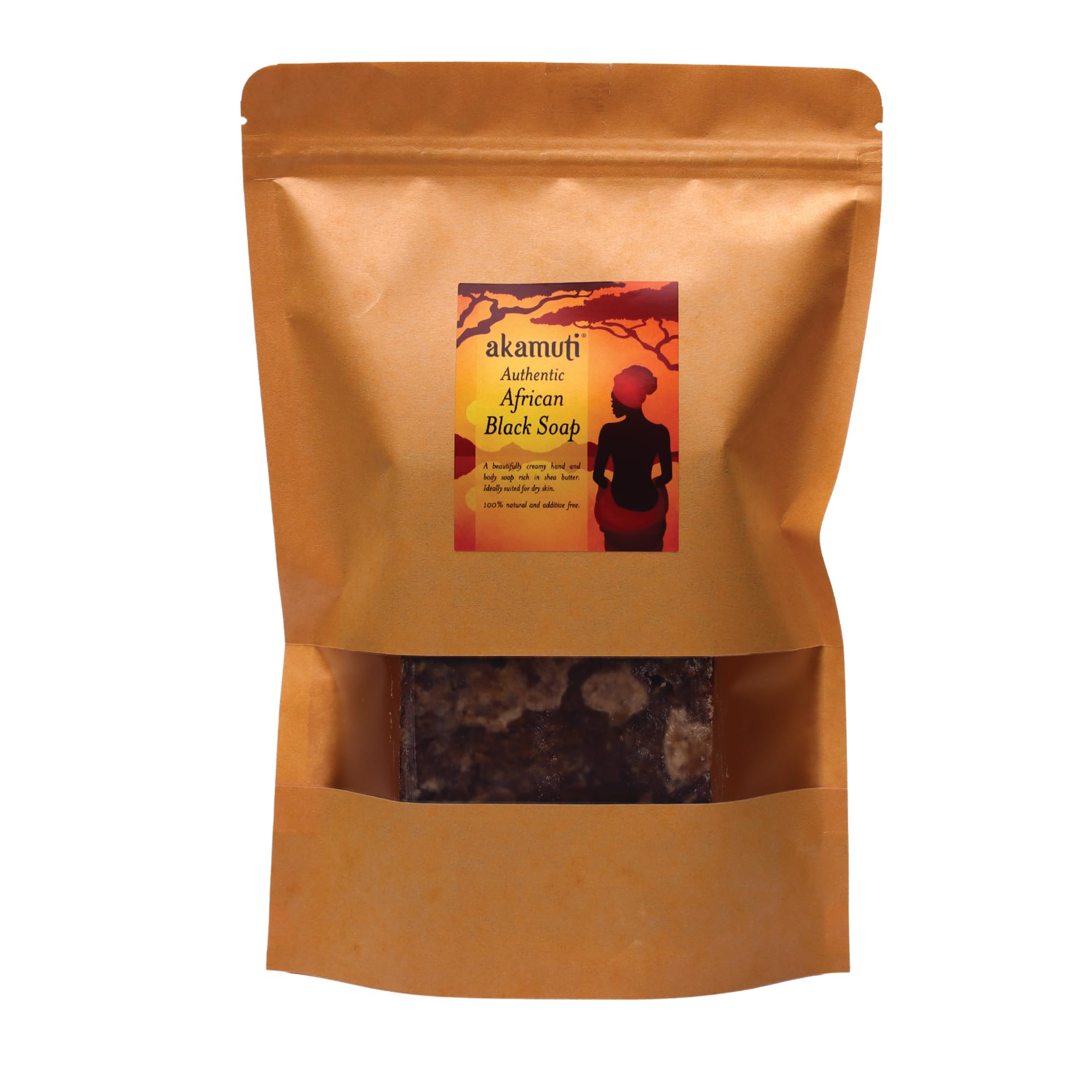 Akamuti African Black Soap 500G