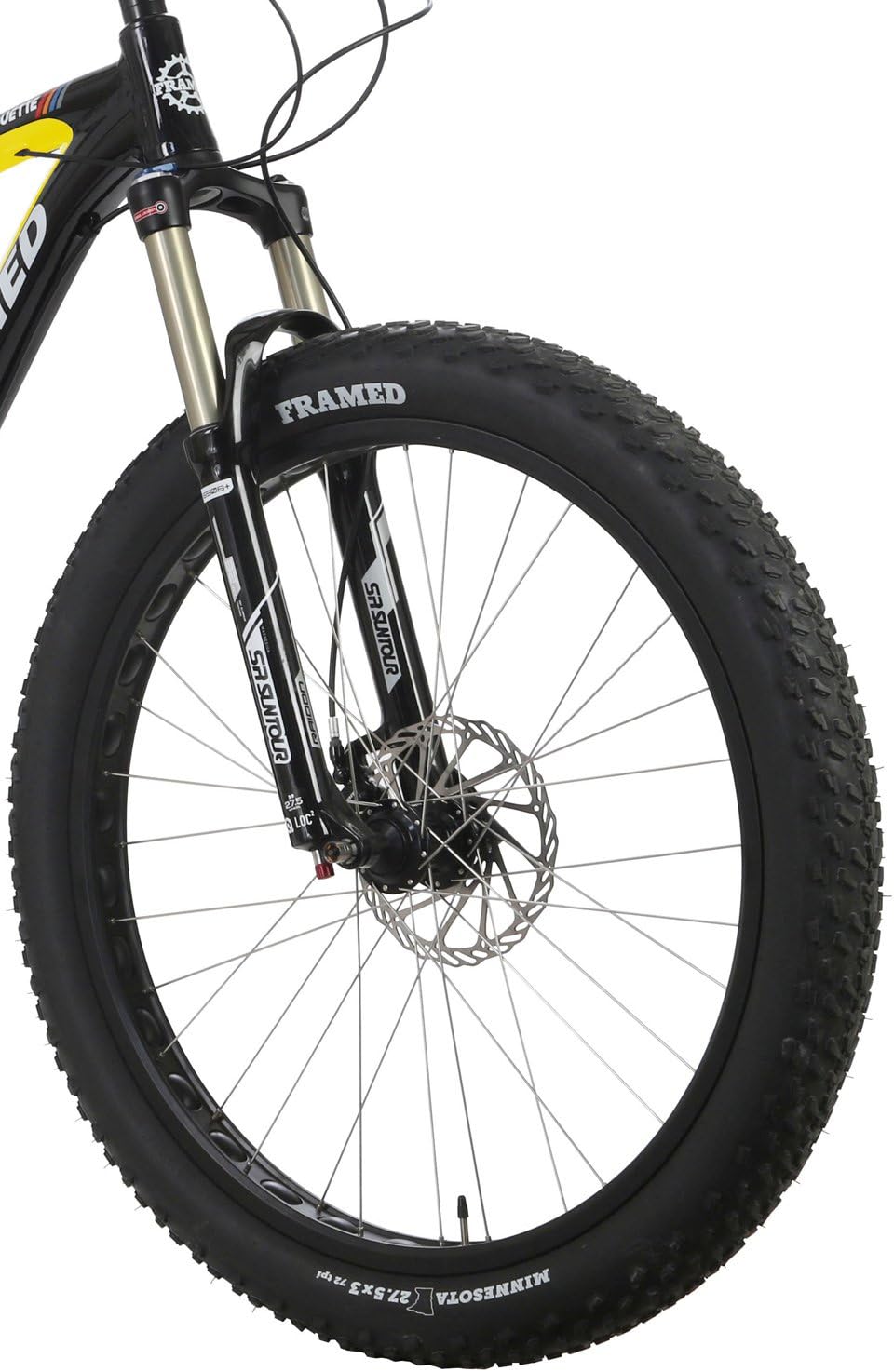 framed marquette alloy mountain bike 27.5 x3