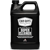 CAR GUYS Super Cleaner 1 Gallon Refill | Effective Car Interior Cleaner | Leather Car Seat Cleaner | Stain Remover for Carpet