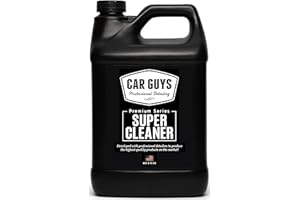 CAR GUYS Super Cleaner 1 Gallon Refill | Effective Car Interior Cleaner | Leather Car Seat Cleaner | Stain Remover for Carpet
