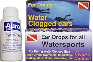 Ear Drops for Scuba Diving, Swimming, Snorkeling, and All Watersports Swim Swimmers Ear Snorkel Diving Dive Divers Boating Sa