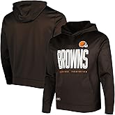 Outerstuff NFL Kids Youth 8-20 Offically Licened Huddle Up Team Color Performance Primary Logo Pullover Hoodie