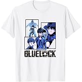 Blue Lock Yoichi Isagi The Mind On The Game Big Split Logo T-Shirt