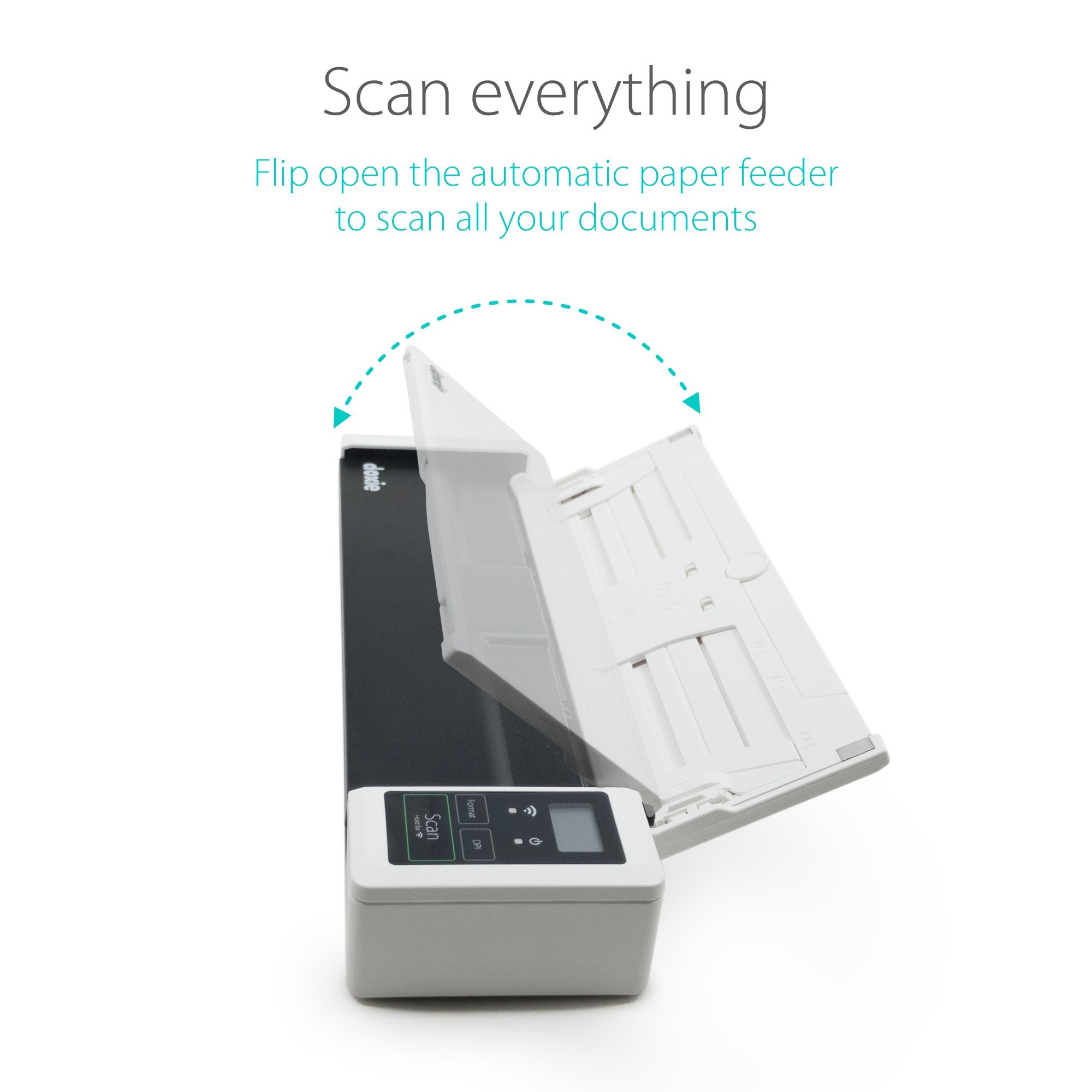 Doxie Q Wireless Rechargeable Document Scanner With Automatic