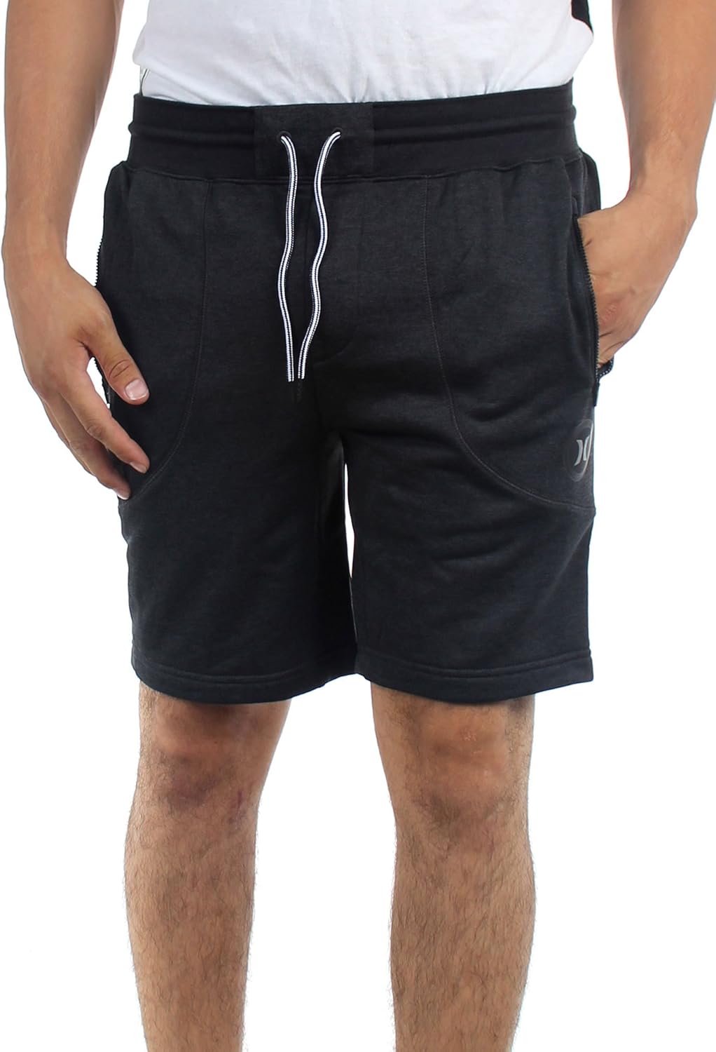 Hurley Mens DriFit Disperse Fleece Shorts, Size Small