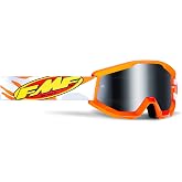 100% FMF POWERCORE YOUTH Goggle Assault Grey - Mirror Silver Lens