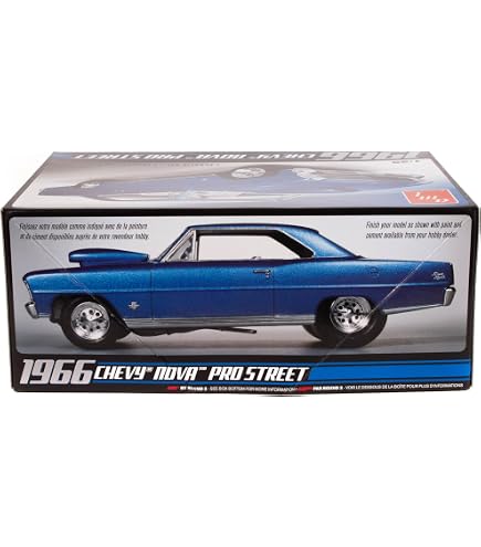 Amazon.com: Moebius Models 2321 1964 Chevy II Nova Resto Mod Model