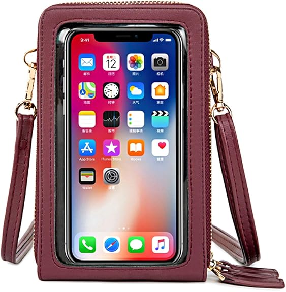 Sacoche étanche Pour Téléphone SEWACC - Transparente, à Porter En Bandoulière Pour Plage, Surf, Rafting