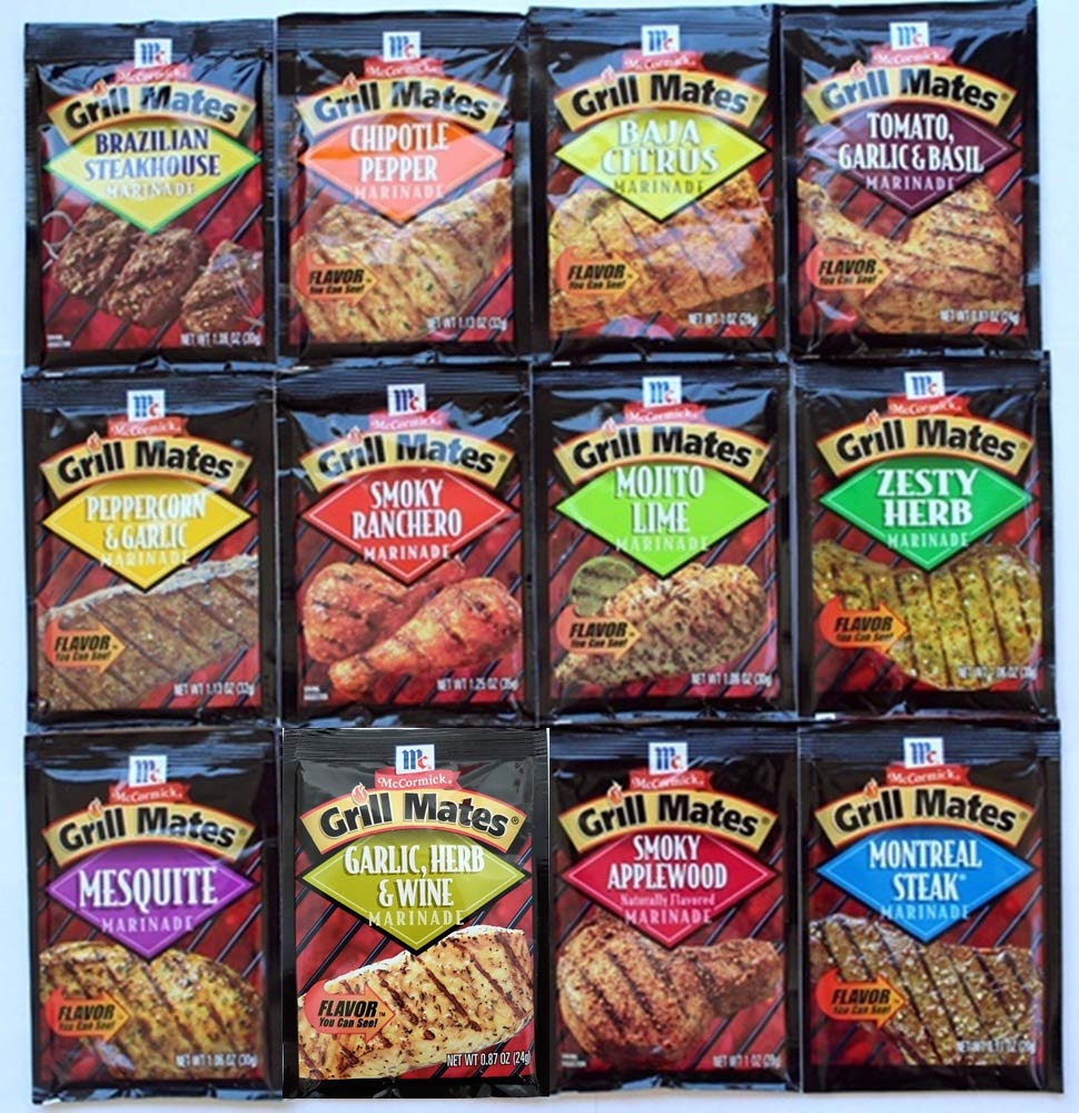 er Grill Spices and Seasonings JUST ADD JUICE 1.12 OZ