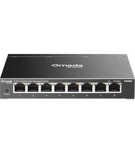 Amazon.com: TP-Link Jetstream 8-Port Gigabit Smart PoE+ Switch