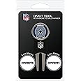 Team Golf NFL Divot Tool with 3 Golf Ball Markers Pack, Markers are Removable Magnetic Double-Sided Enamel