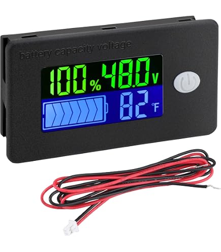 DC8-100V LCD Digital Stromzähler 6133A Batterie kapazitäts anzeige Lithium LiFePO4 Blei-Säure-Zelle 12V 24V 48V 72V Voltmeter DC8-100V LCD Digital Stromzähler 6133A Batterie kapazitäts anzeige Lithium LiFePO4 Blei-Säure-Zelle 12V 24V 48V 72V Voltmeter