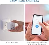 WiZ Smart Plug Type F 230V with Powermeter Easy Setup WiFi App Control view 6