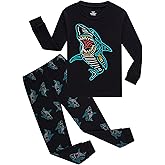 Little bety Boys Cotton Pajamas Long Sleeve Toddler Boys Pjs Kids Sleepwear Sets 18months-18years