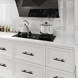Lepatape 30 Pack 3 in Black Cabinet Handles Black