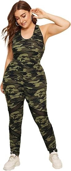 camouflage jumpsuit amazon