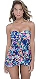 Profile by Gottex Women's Standard Bandeau Flyaway