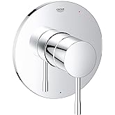 Essence Pressure Balance Valve Trim with Cartridge, Starlight Chrome