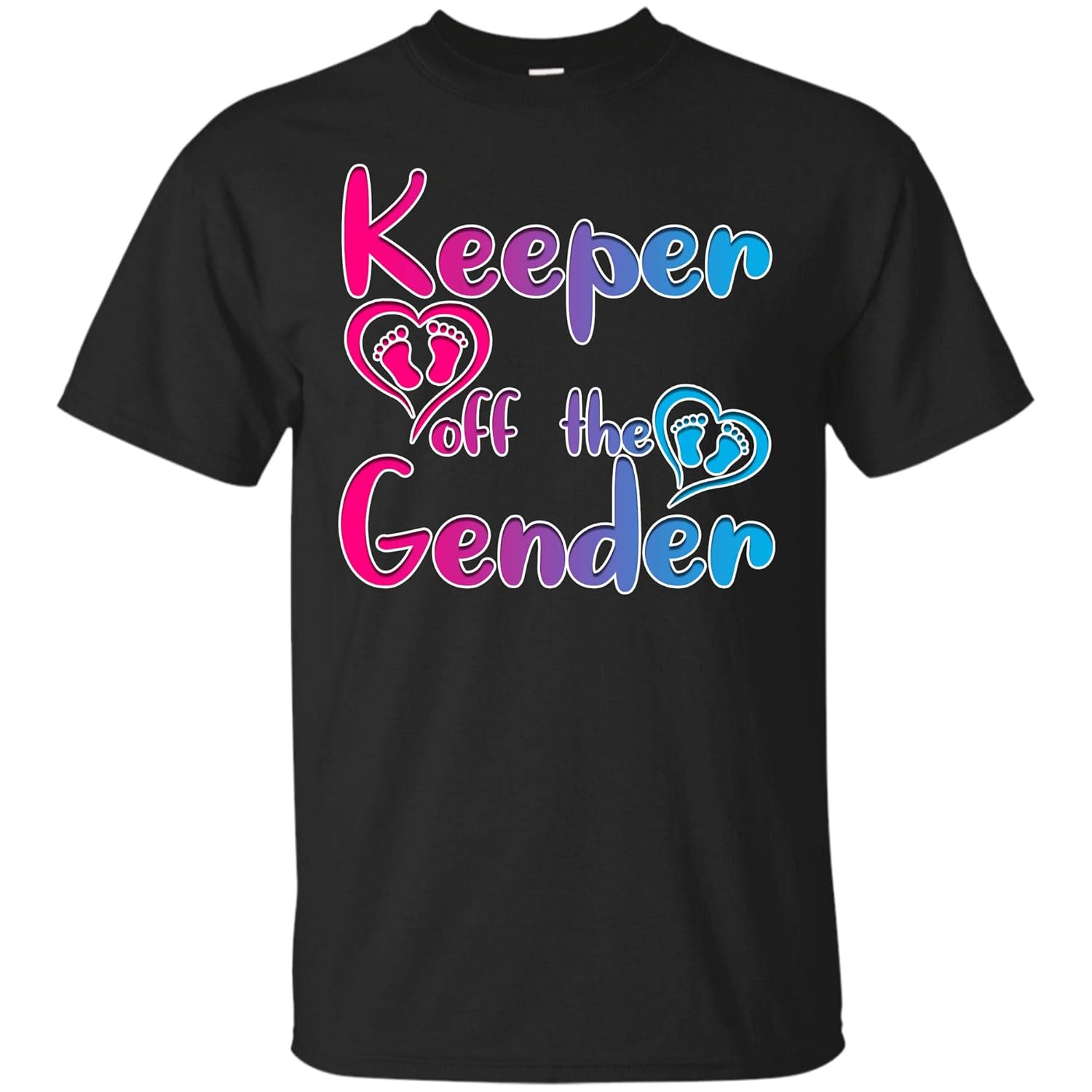 Gender Reveal Shirt Keeper Of The Gender Party Supplies 5219 Jznovelty