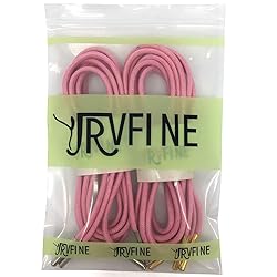 YJRVFINE 1/7" Thick Round Waxed 31 inch Pink
