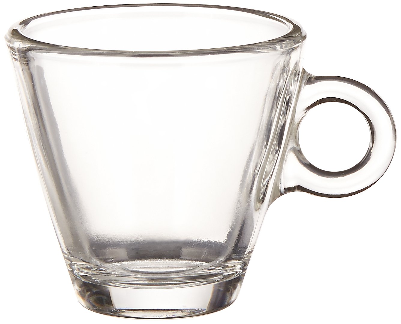 Easy Bar Glass Espresso Cups 3.5oz / 100ml Set of 12 Bormioli Rocco