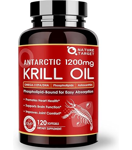 Amazon.com: NATURE TARGET Krill Oil 2000 mg with Omega-3 EPA & DHA