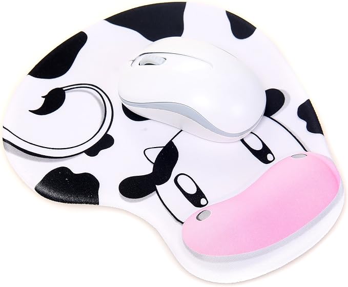 TUKA Mouse Pad with Designed Cute Cartoon Animals, AntiFatigue Mice