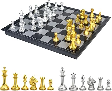 Fajiabao Jeu D Echecs Magnetique Plateau Pliant Loisirs Jouet Jeux Societe Pour Enfants Amazon Fr Jeux Et Jouets