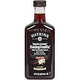 Watkins All Natural Original Gourmet Baking Vanilla with Pure Extract, 8 fl. oz. Bottle, 1-Pack