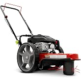 Earthquake Walk-Behind String Mower, Hurricane Cutting Head, 160cc 4-Cycle Viper Engine, Grab-N-Go Bail, 22&rdquo; Cutting Diameter, Extra-Wide 2.5" x 14.5&rdquo; Airless Wheels, Adjustable Handlebar, 47325