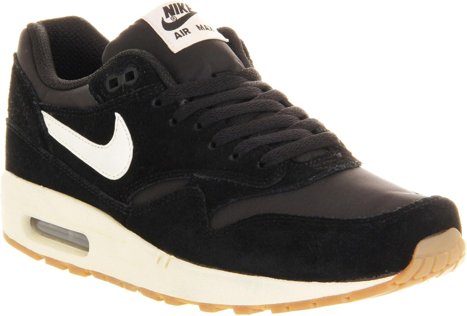 Nike - Sneakers - Men - Essential Black Suede Air Max 1 Sneakers for men - 43: Amazon.co.uk 