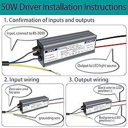 Feudarti 50W Constant Current LED Driver Power